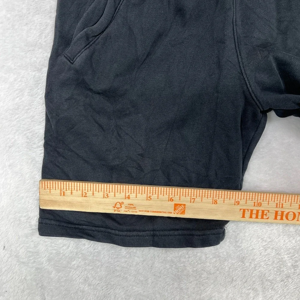 Nike Sportswear Shorts Kids Boys Medium Black Cotton Blend Drawstring -‎ W22